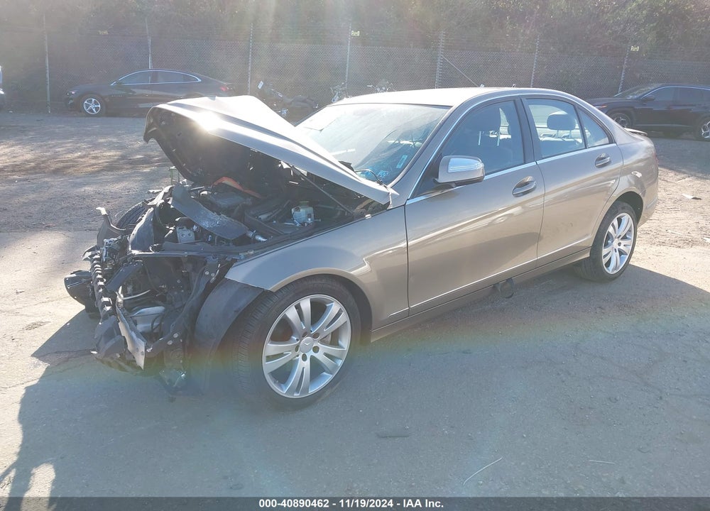 2009 MERCEDES-BENZ C 300 VIN: WDDGF54X29F204932