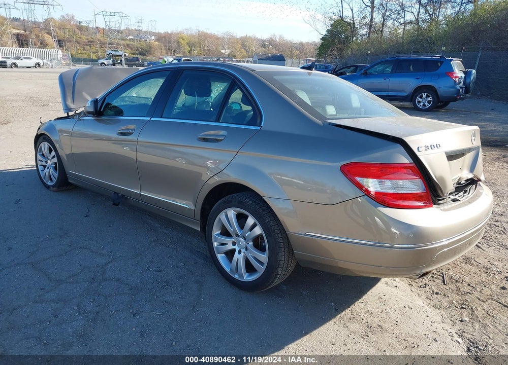 2009 MERCEDES-BENZ C 300 VIN: WDDGF54X29F204932