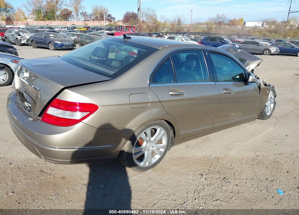 2009 MERCEDES-BENZ C 300 VIN: WDDGF54X29F204932