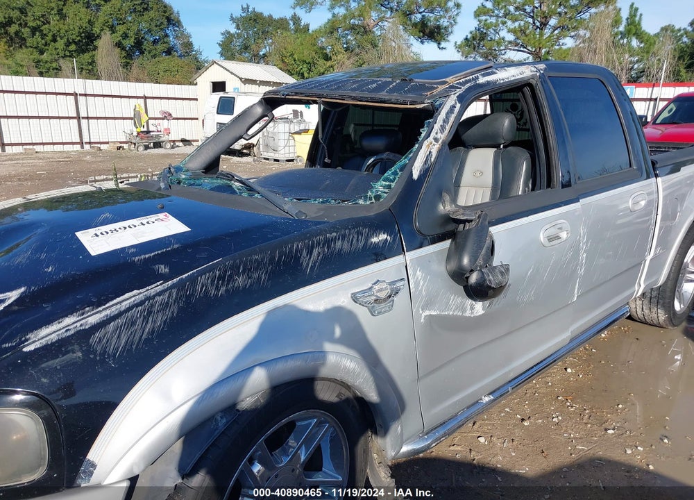 2003 FORD F-150 LARIAT VIN: 1FTRW07393KC09896