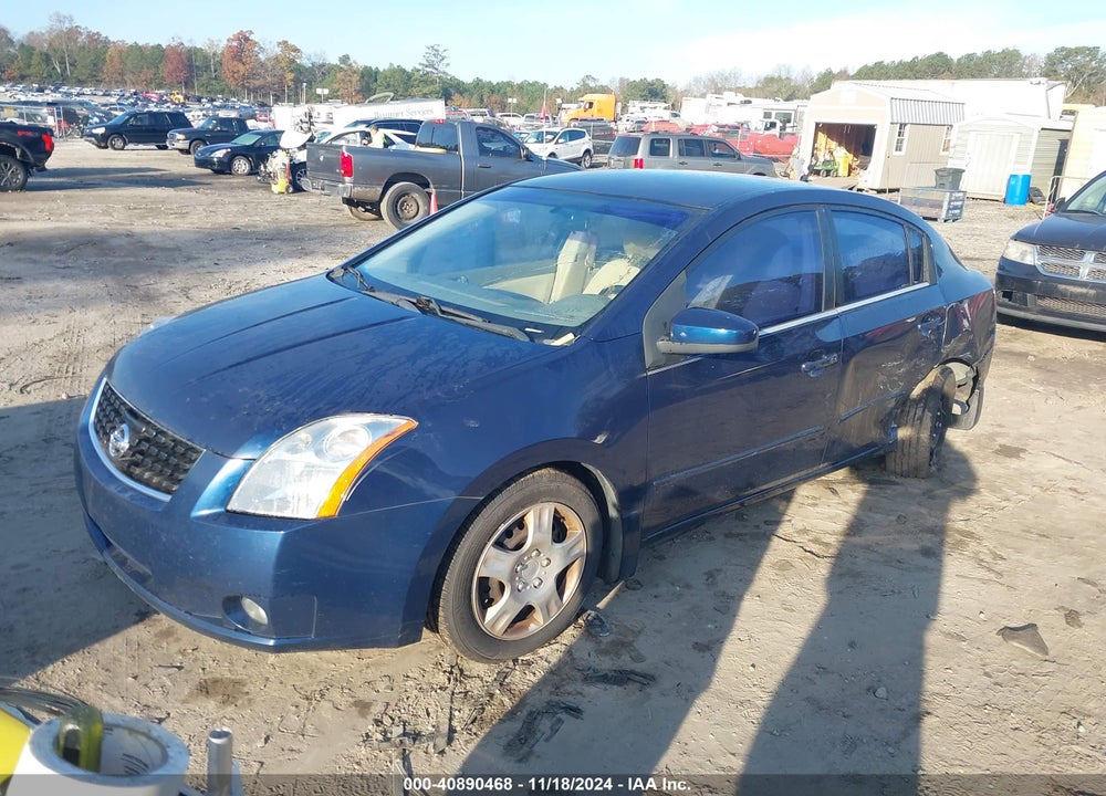 2008 NISSAN SENTRA 2.0S VIN: 3N1AB61E68L615195