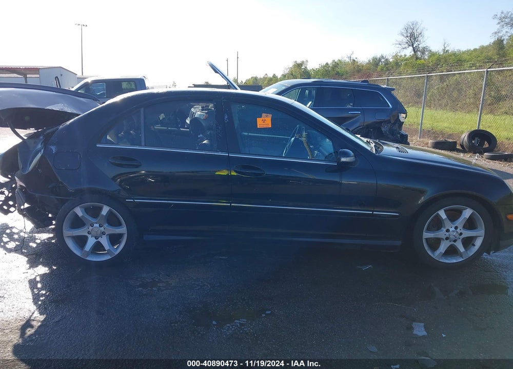 2007 MERCEDES-BENZ C 230 SPORT VIN: WDBRF52H17A914461