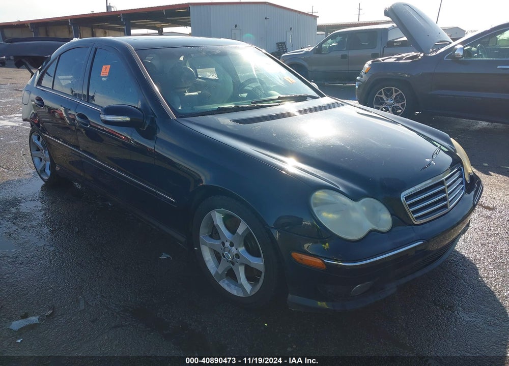 2007 MERCEDES-BENZ C 230 SPORT VIN: WDBRF52H17A914461