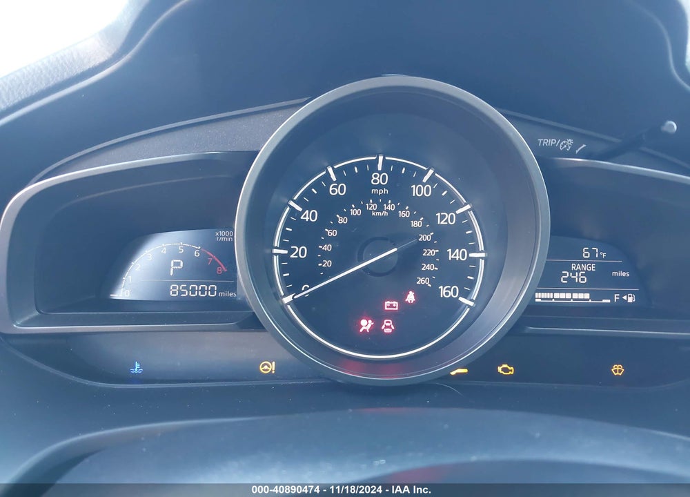 2018 MAZDA 3 TOURING VIN: 3MZBN1V3XJM197385