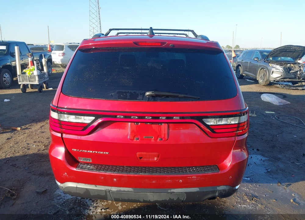 2014 DODGE DURANGO SXT VIN: 1C4RDHAG1EC405442