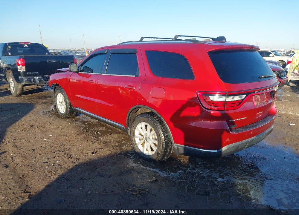 2014 DODGE DURANGO SXT VIN: 1C4RDHAG1EC405442