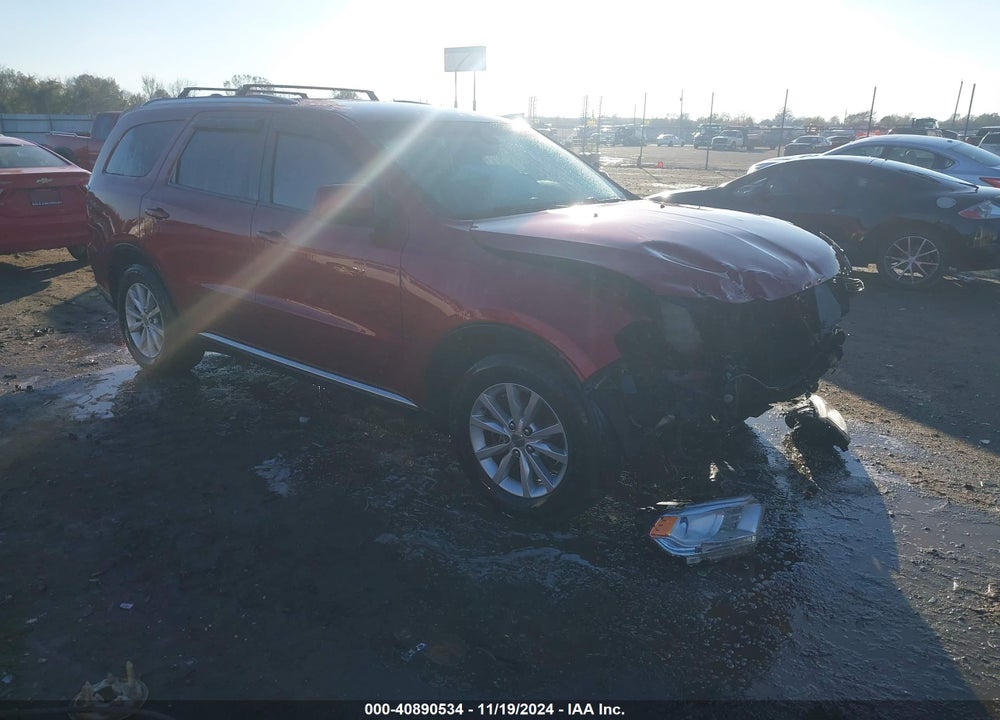 2014 DODGE DURANGO SXT VIN: 1C4RDHAG1EC405442