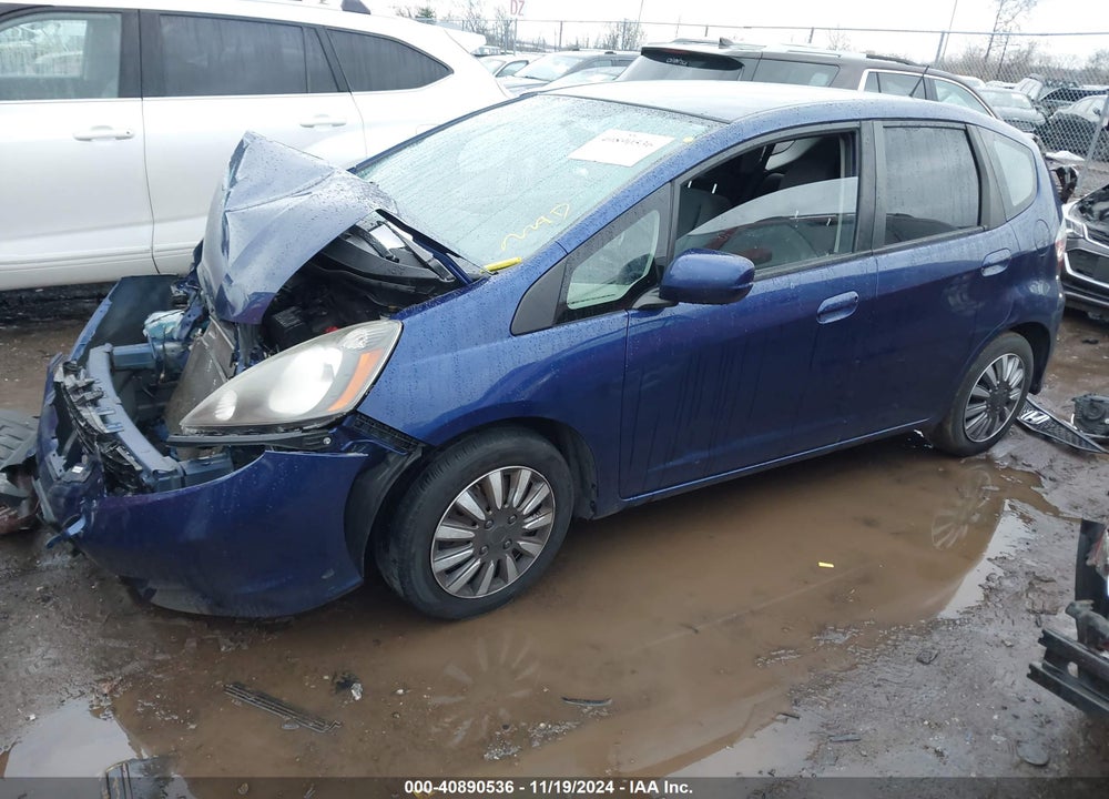 2012 HONDA FIT VIN: JHMGE8H31CC026718