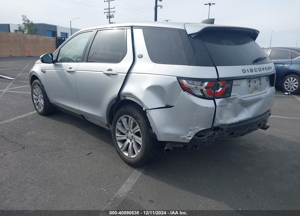 2017 LAND ROVER DISCOVERY SPORT SE VIN: SALCP2BG4HH638742