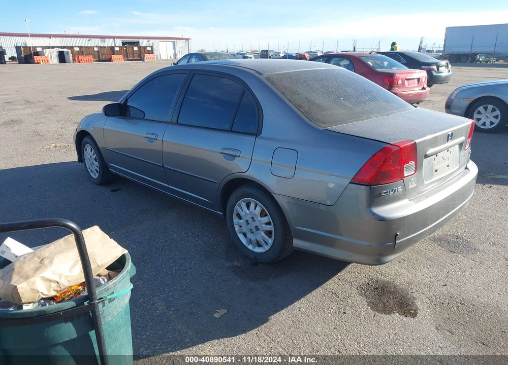 2005 HONDA CIVIC LX VIN: 2HGES16655H555824