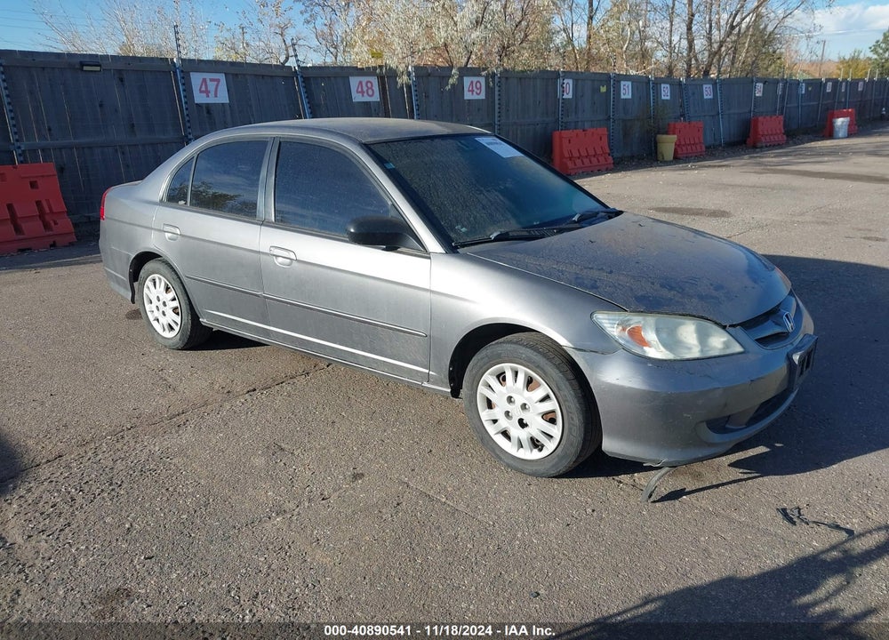 2005 HONDA CIVIC LX VIN: 2HGES16655H555824