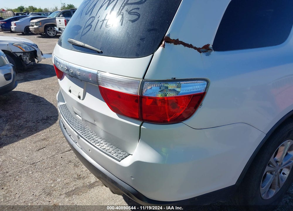 2013 DODGE DURANGO CREW VIN: 1C4RDJDG6DC670441