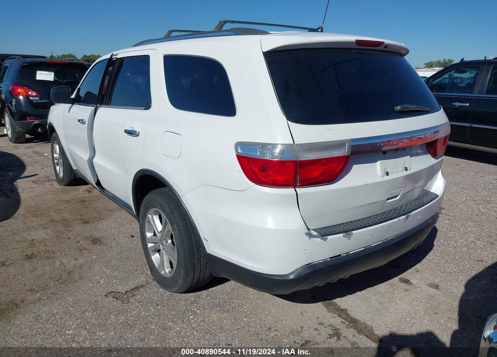 2013 DODGE DURANGO CREW VIN: 1C4RDJDG6DC670441