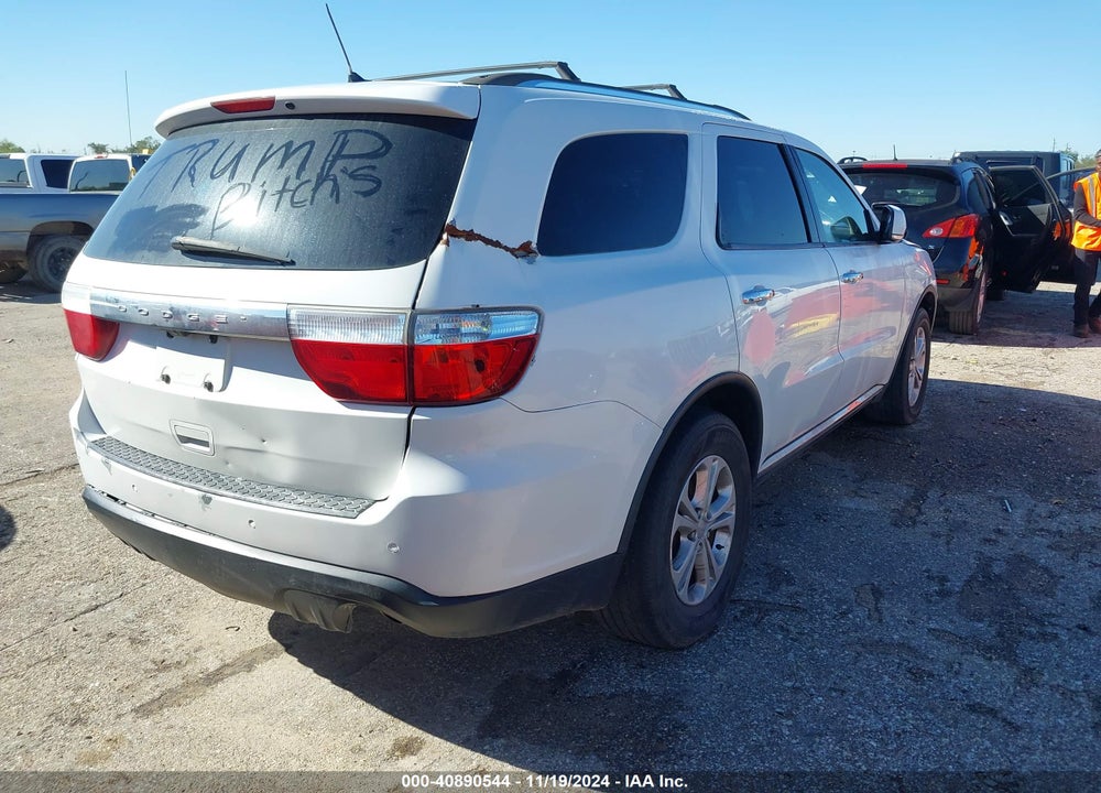 2013 DODGE DURANGO CREW VIN: 1C4RDJDG6DC670441