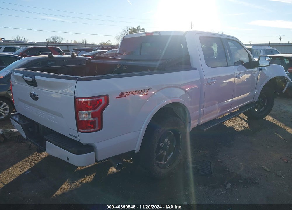 2018 FORD F-150 VIN: 1FTEW1EP0JFA78955