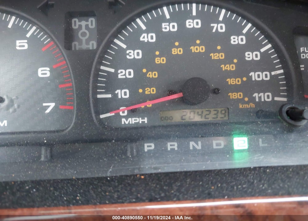 2000 TOYOTA 4RUNNER LIMITED V6 VIN: JT3HN87R3Y9036641
