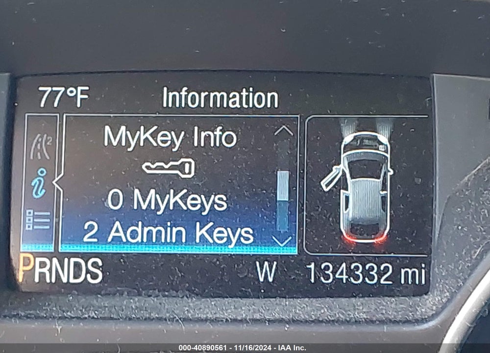 2015 FORD ESCAPE TITANIUM VIN: 1FMCU0J91FUA49154