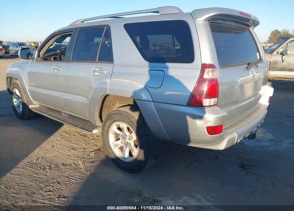 2003 TOYOTA 4RUNNER LIMITED V8 VIN: JTEZT17R530007194