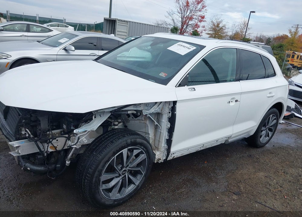 2022 AUDI Q5 PREMIUM 45 TFSI S LINE QUATTRO S TRONIC VIN: WA1GAAFY3N2049553