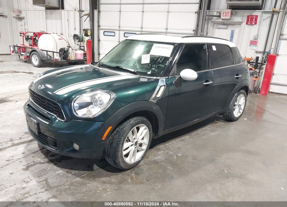 2012 MINI COOPER S COUNTRYMAN VIN: WMWZC3C58CWL87404