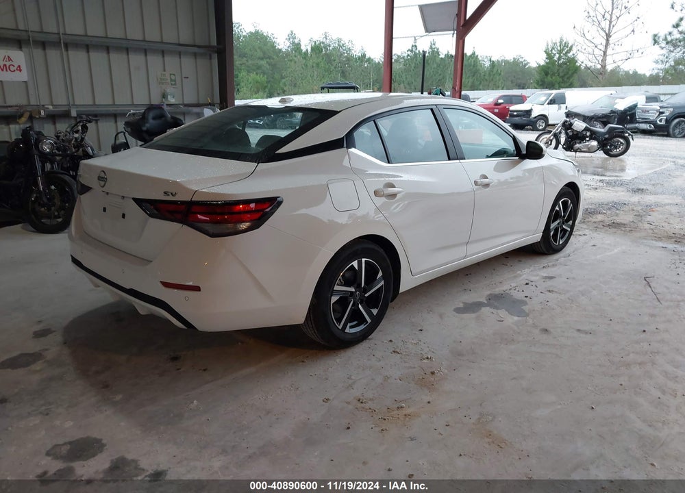 2024 NISSAN SENTRA SV XTRONIC CVT VIN: 3N1AB8CV1RY297838