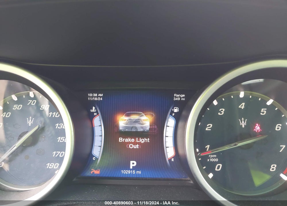 2015 MASERATI GHIBLI S Q4 VIN: ZAM57RTA5F1133684