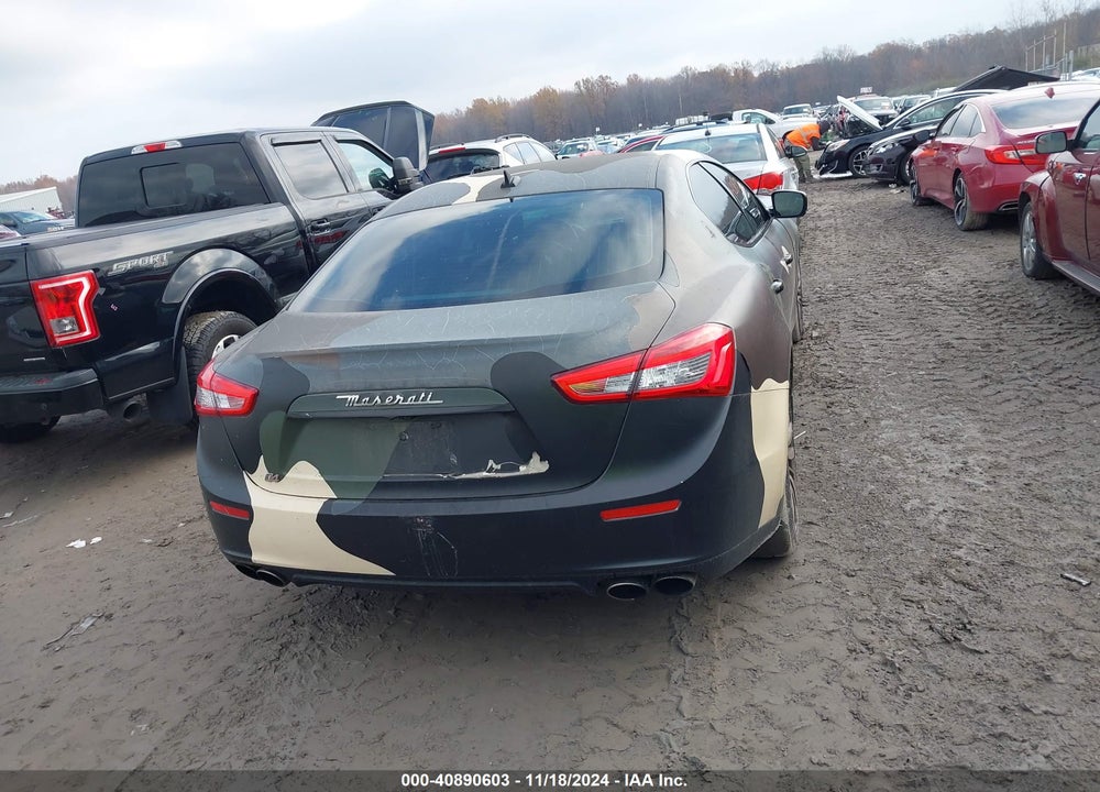 2015 MASERATI GHIBLI S Q4 VIN: ZAM57RTA5F1133684