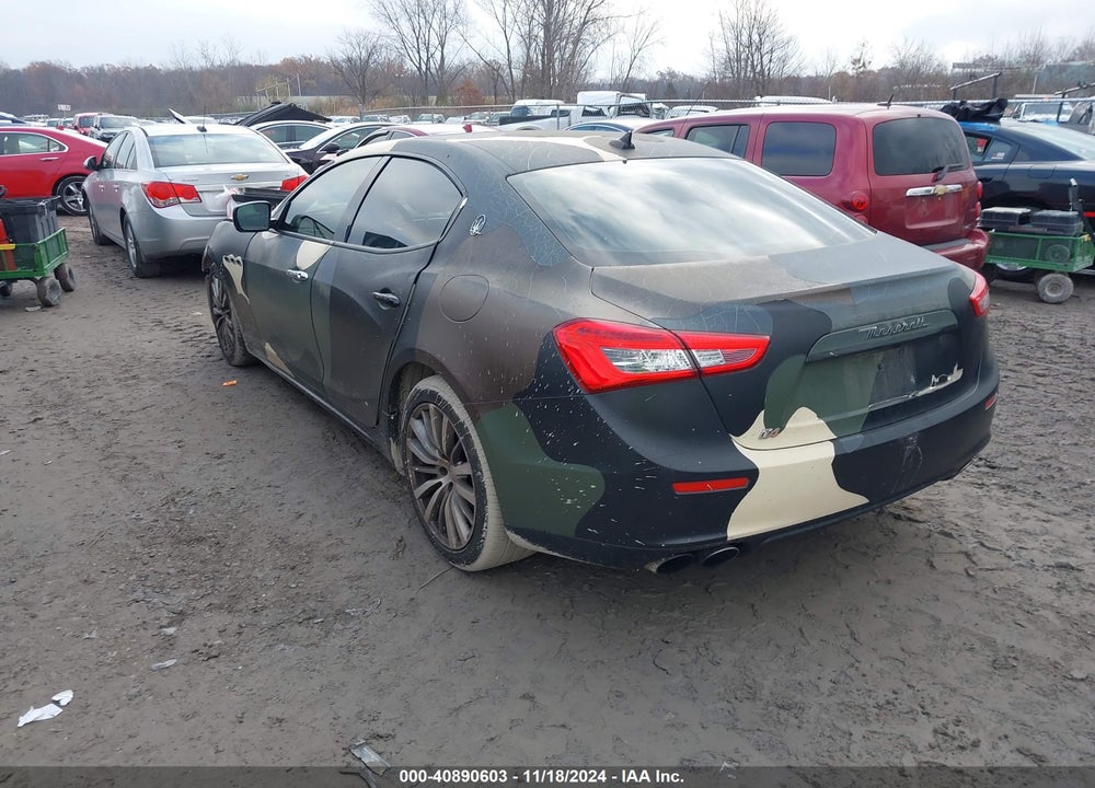 2015 MASERATI GHIBLI S Q4 VIN: ZAM57RTA5F1133684