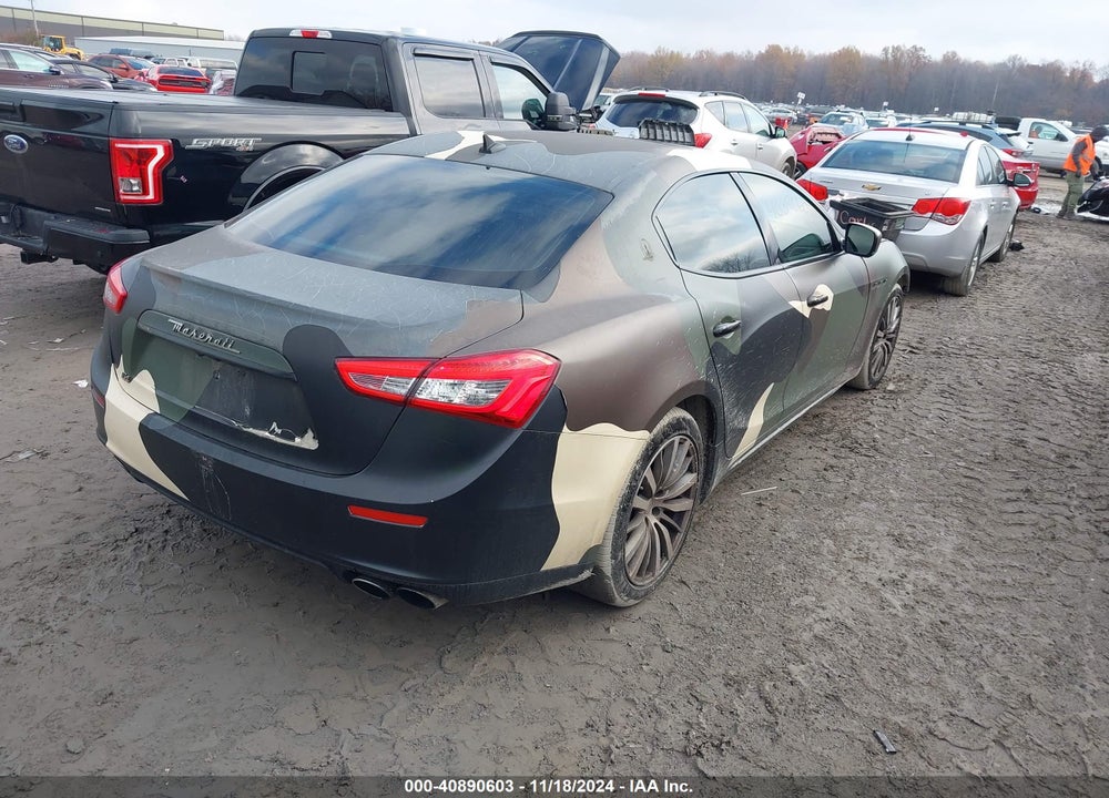 2015 MASERATI GHIBLI S Q4 VIN: ZAM57RTA5F1133684
