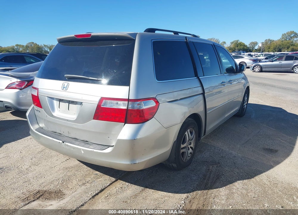2006 HONDA ODYSSEY EX-L VIN: 5FNRL38756B082173