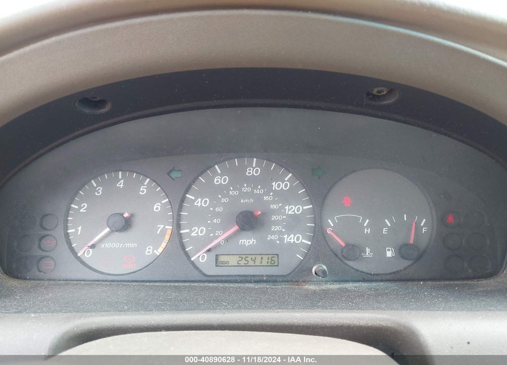 2000 MAZDA 626 ES V6/LX V6 VIN: 1YVGF22D6Y5123500