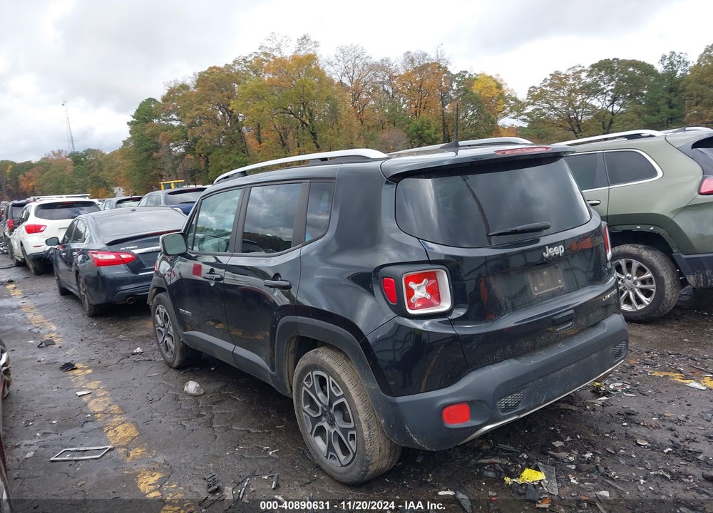 2018 JEEP RENEGADE LIMITED FWD VIN: ZACCJADB0JPH58492