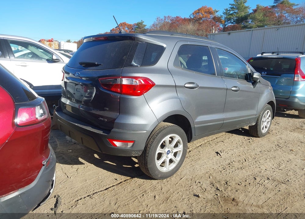 2020 FORD ECOSPORT SE VIN: MAJ6S3GL1LC391643