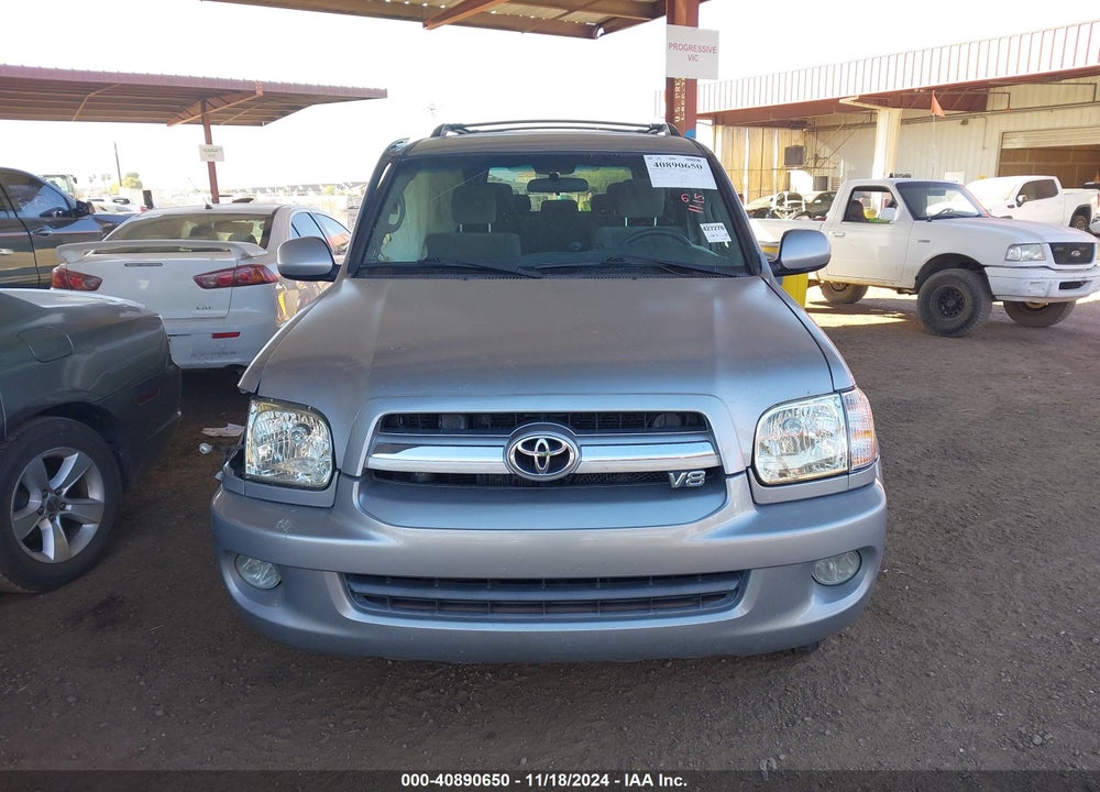 2005 TOYOTA SEQUOIA SR5 V8 VIN: 5TDBT44AX5S253924