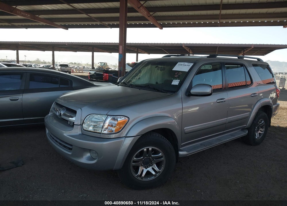 2005 TOYOTA SEQUOIA SR5 V8 VIN: 5TDBT44AX5S253924