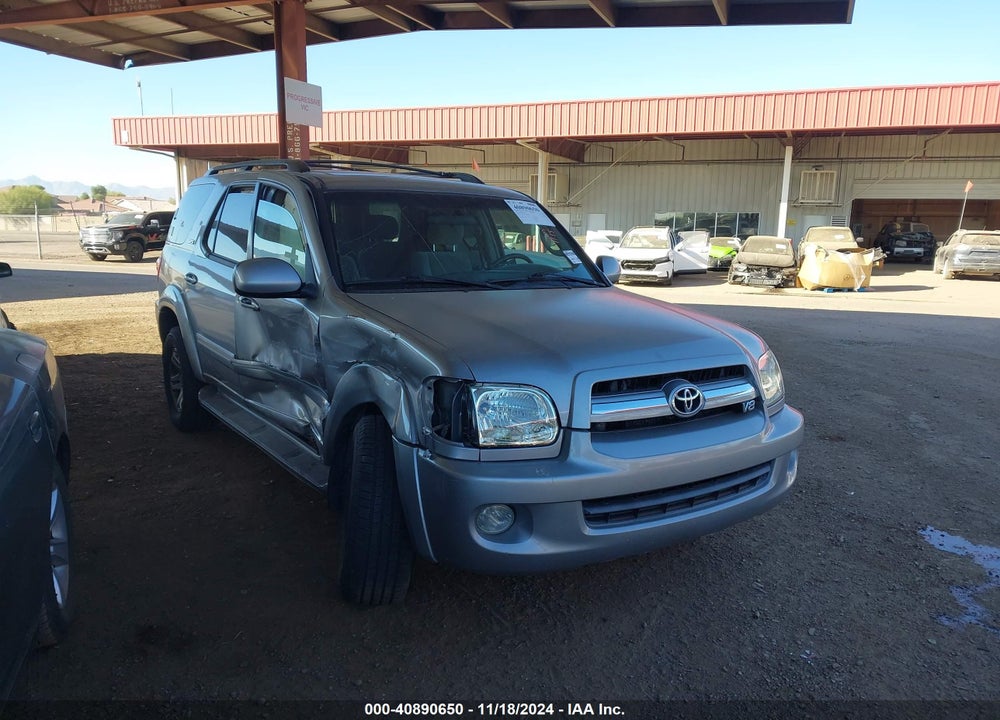 2005 TOYOTA SEQUOIA SR5 V8 VIN: 5TDBT44AX5S253924