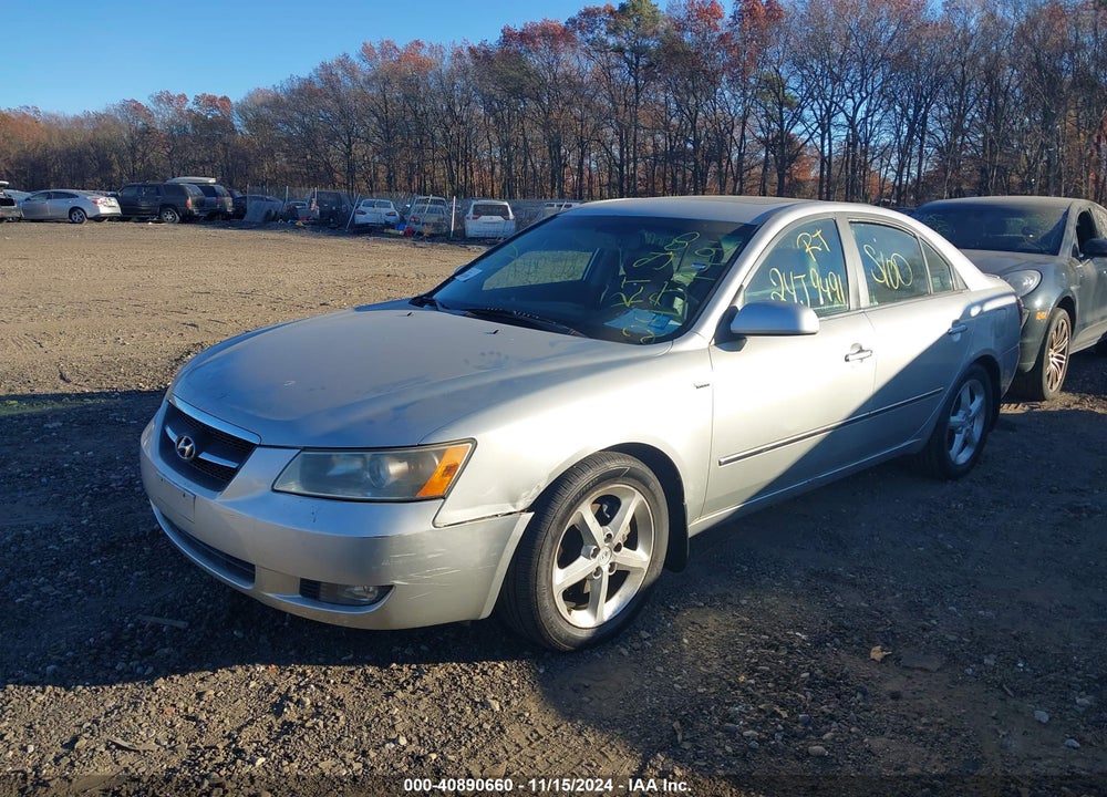 2007 HYUNDAI SONATA LIMITED/SE V6 VIN: 5NPEU46F77H261104