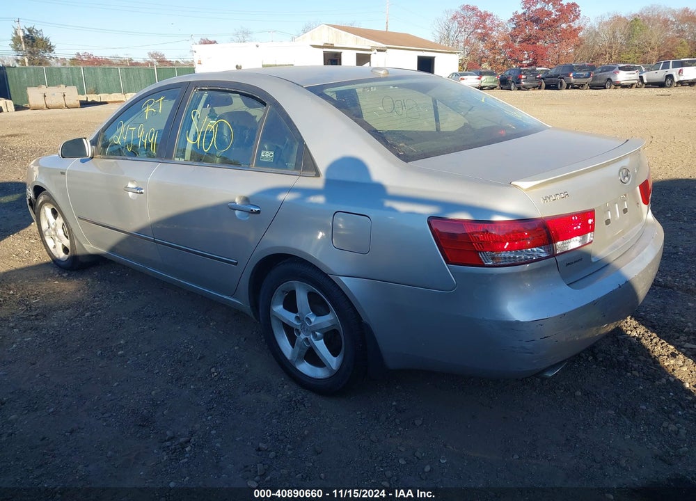 2007 HYUNDAI SONATA LIMITED/SE V6 VIN: 5NPEU46F77H261104