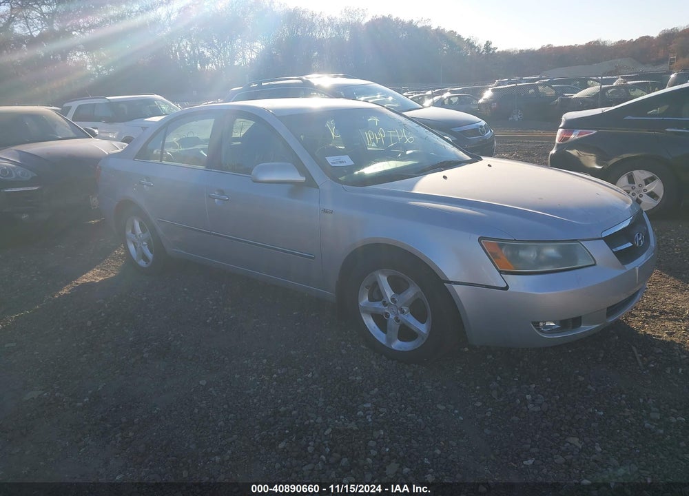 2007 HYUNDAI SONATA LIMITED/SE V6 VIN: 5NPEU46F77H261104