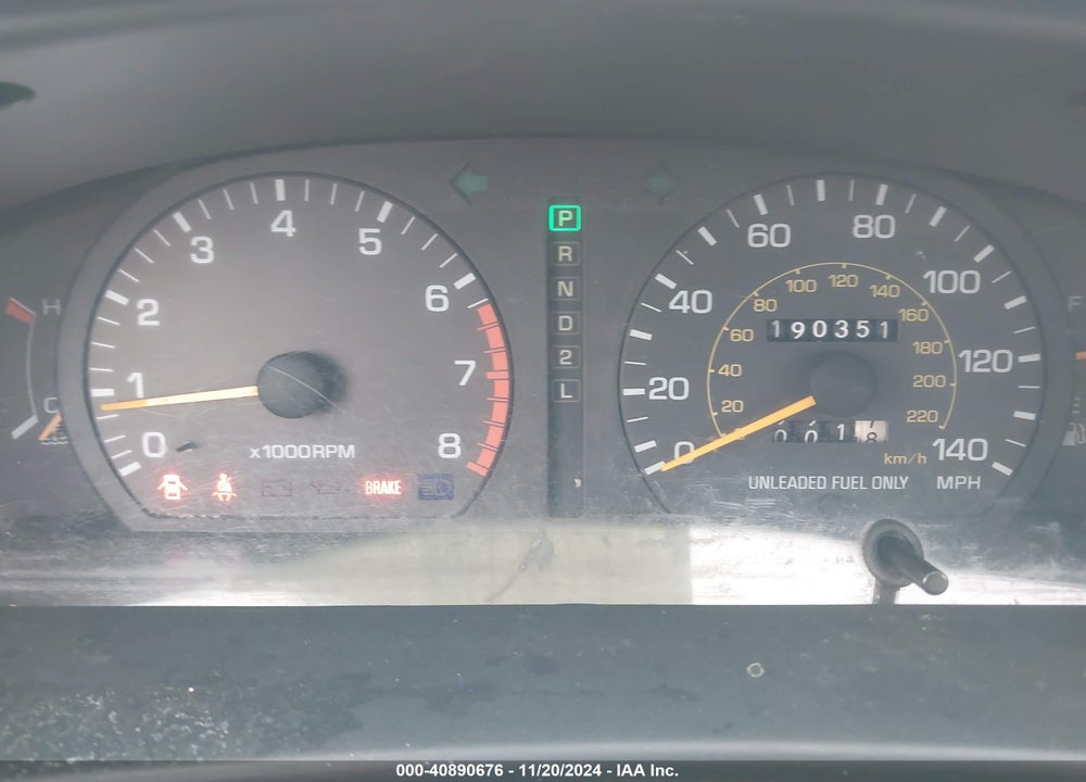 1996 TOYOTA CAMRY DX/LE/XLE VIN: JT2BG12K4T0347384