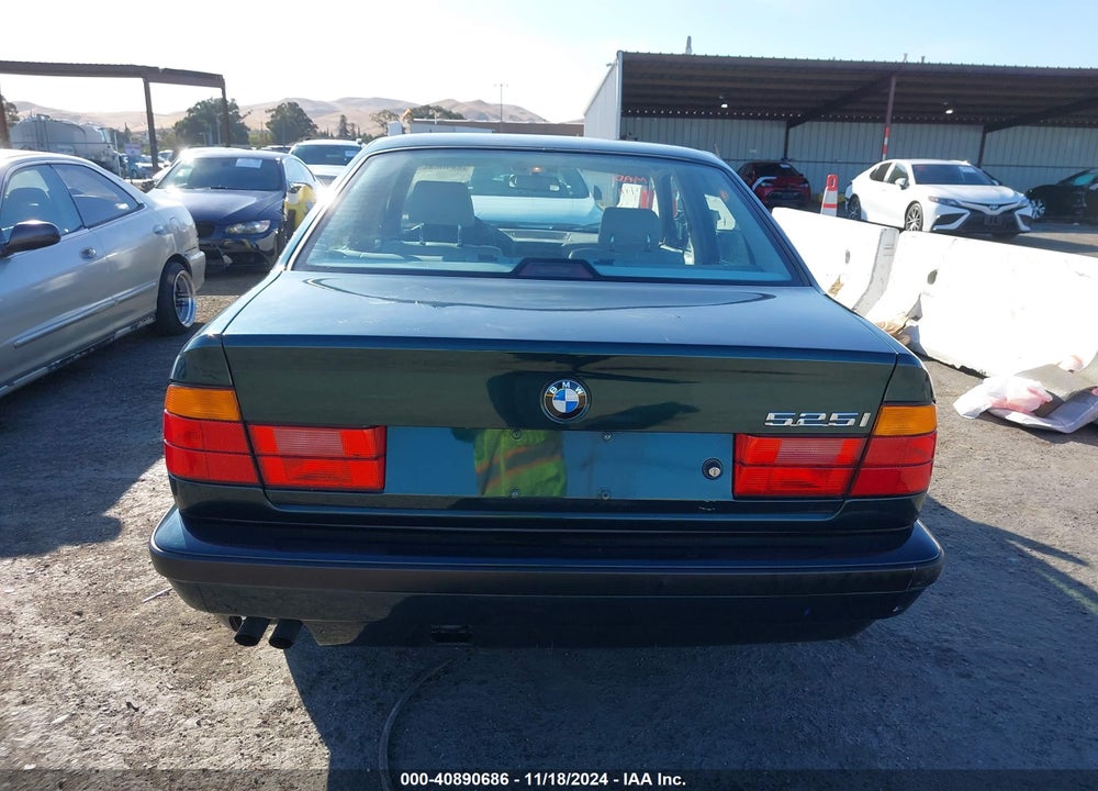 1995 BMW 525 I AUTOMATIC VIN: WBAHD6326SGK80019