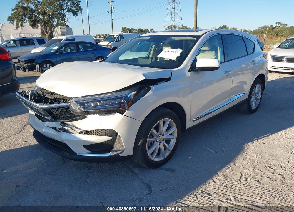 2019 ACURA RDX STANDARD VIN: 5J8TC2H35KL028863