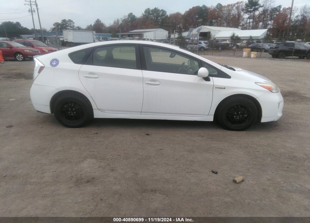 2012 TOYOTA PRIUS THREE VIN: JTDKN3DU6C1528035