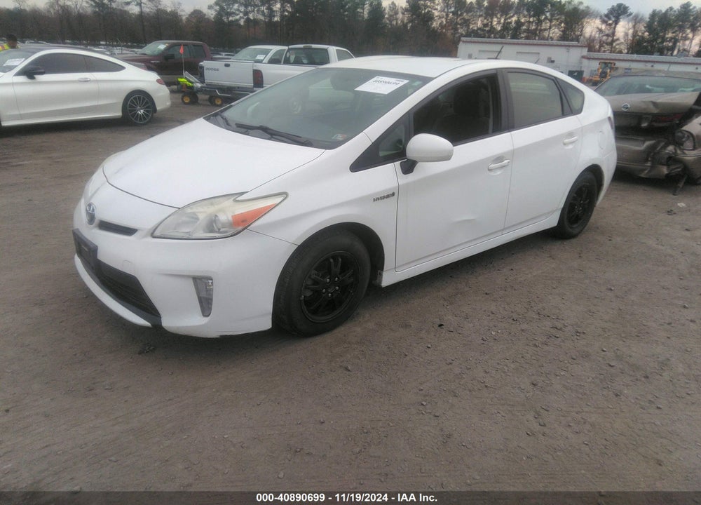 2012 TOYOTA PRIUS THREE VIN: JTDKN3DU6C1528035