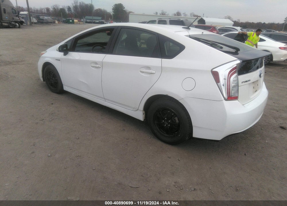 2012 TOYOTA PRIUS THREE VIN: JTDKN3DU6C1528035