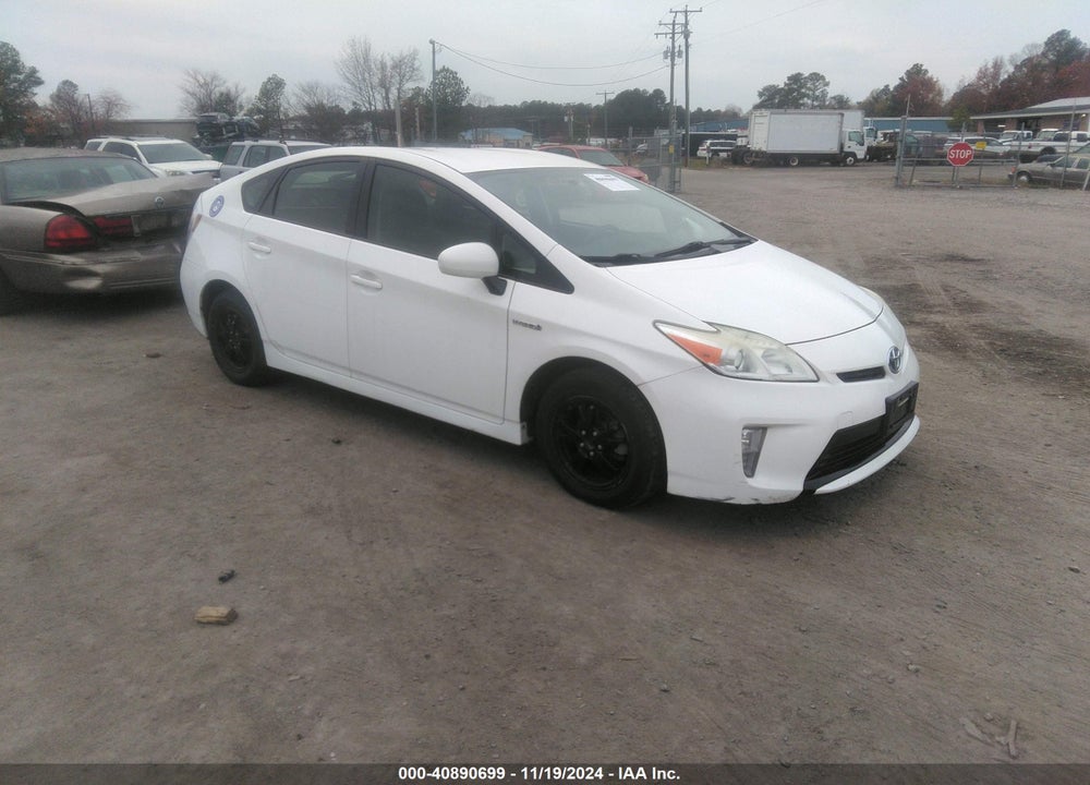 2012 TOYOTA PRIUS THREE VIN: JTDKN3DU6C1528035