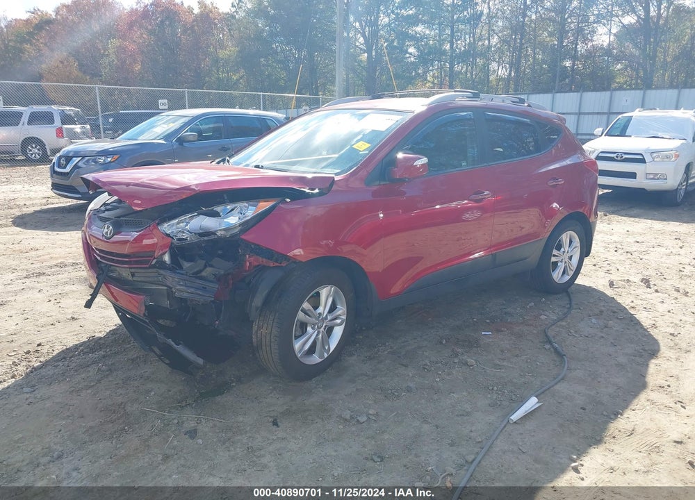 2013 HYUNDAI TUCSON GLS VIN: KM8JU3AC7DU773092