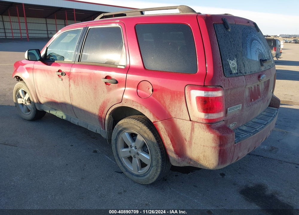 2009 FORD ESCAPE XLT VIN: 1FMCU93G19KB78253