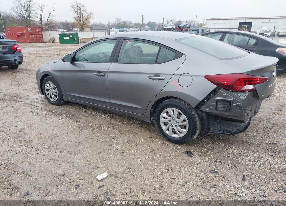 2020 HYUNDAI ELANTRA SE VIN: 5NPD74LFXLH509234