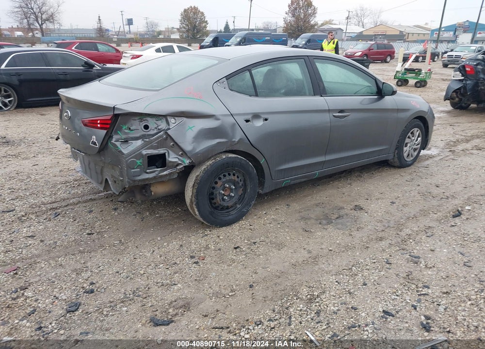 2020 HYUNDAI ELANTRA SE VIN: 5NPD74LFXLH509234